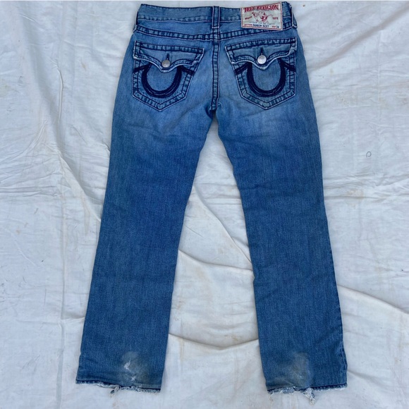 True Religion Straight Leg Size 31 Jeans RN 112790 CA30427. - Picture 5 of 12